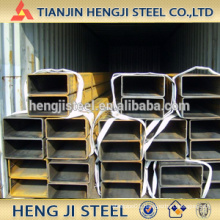 Welded thin wall black steel hollow section